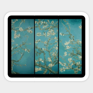 Cherry flowers Van Gogh Sticker